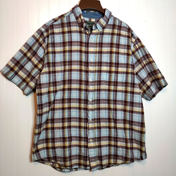 Woolrich Modern Fit Plaid Button-Up L - Picture 1 of 7
